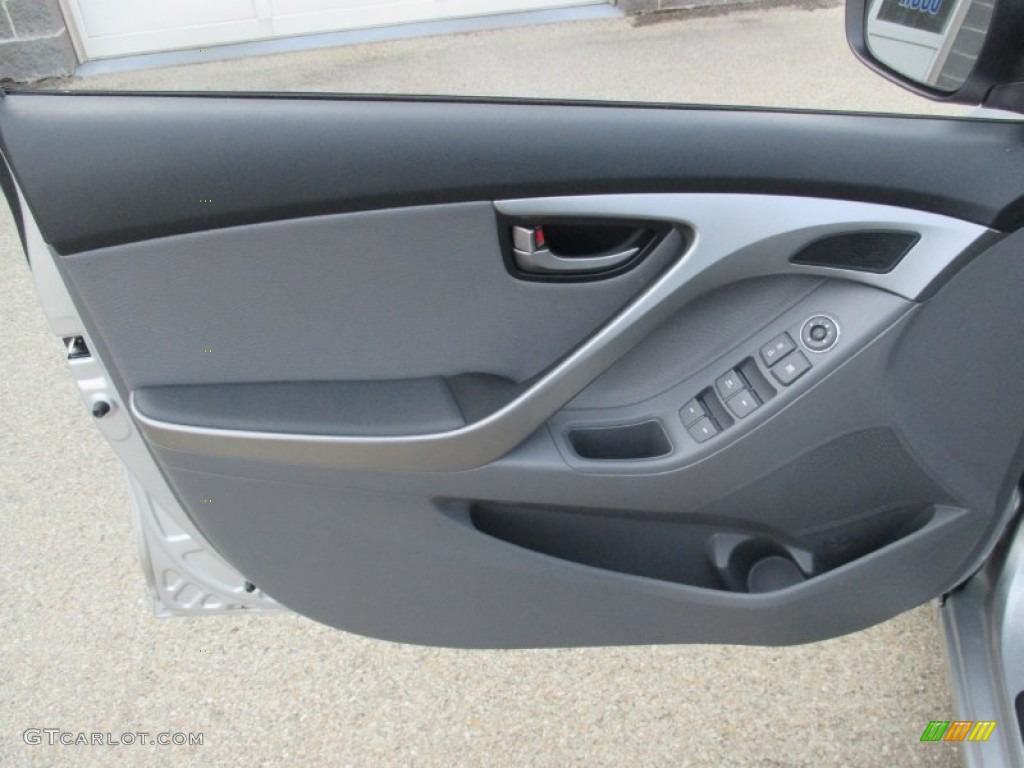 2012 Elantra Limited - Silver / Gray photo #6