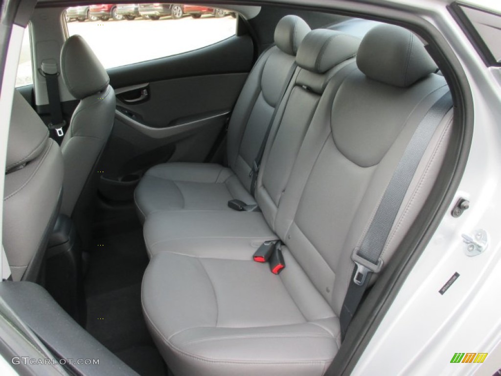 2012 Elantra Limited - Silver / Gray photo #8