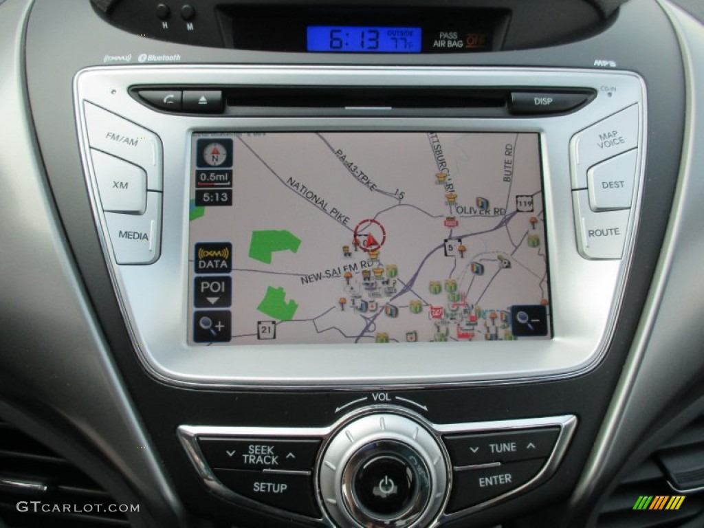 2012 Elantra Limited - Silver / Gray photo #12