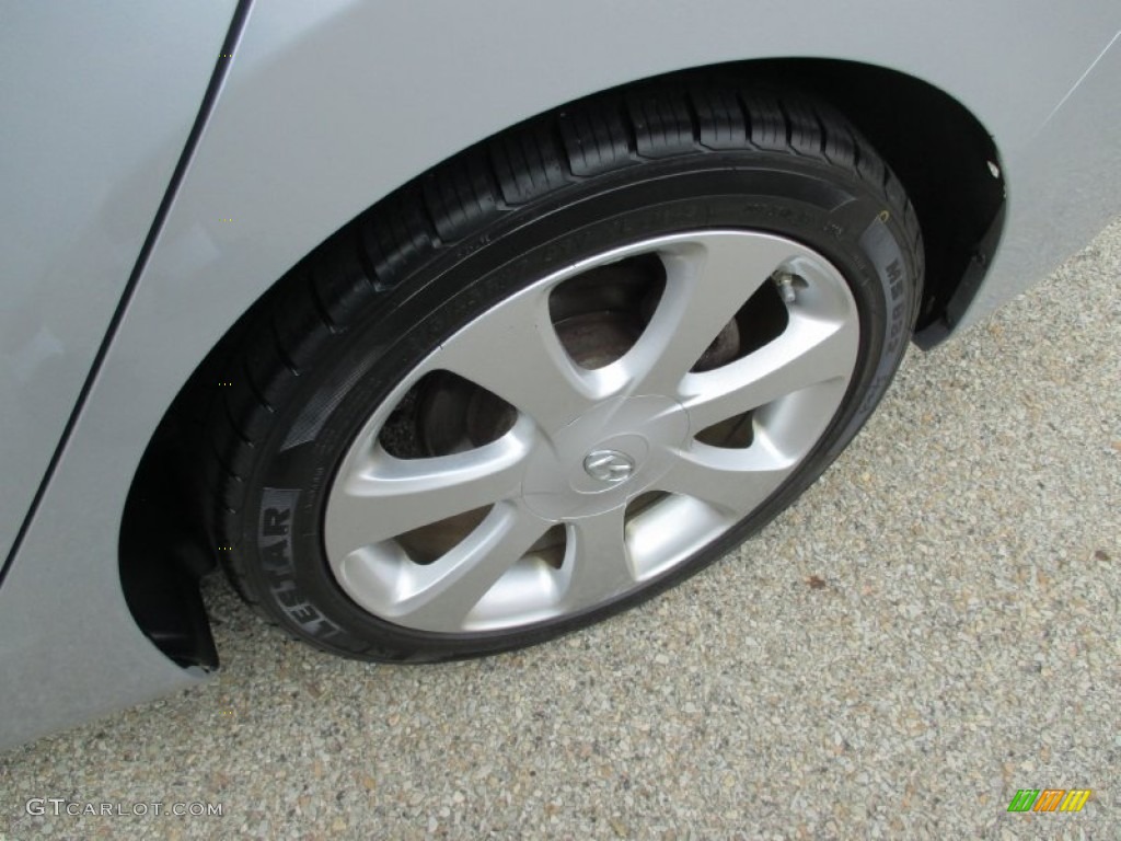 2012 Elantra Limited - Silver / Gray photo #16