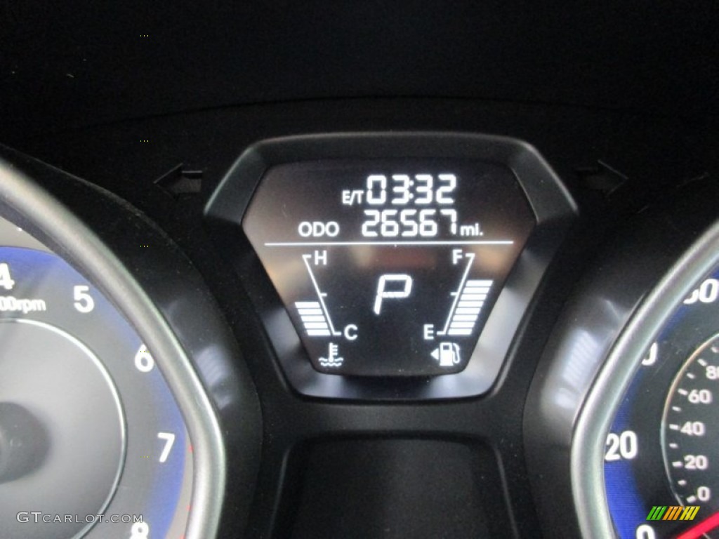 2012 Elantra Limited - Silver / Gray photo #20