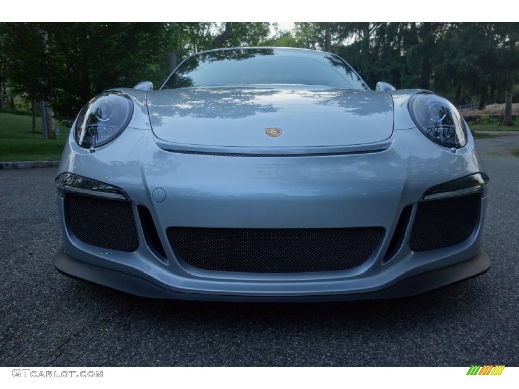 Rhodium Silver Metallic 2015 Porsche 911 GT3 Exterior Photo #104610884