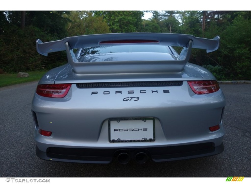 2015 911 GT3 - Rhodium Silver Metallic / Black w/Alcantara photo #10