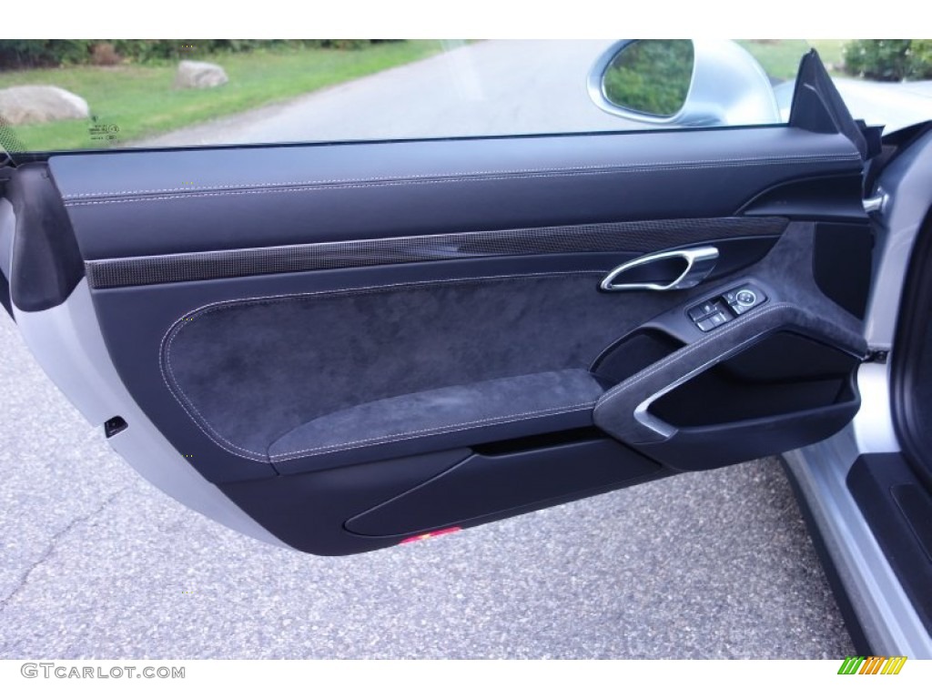 2015 Porsche 911 GT3 Black w/Alcantara Door Panel Photo #104611076