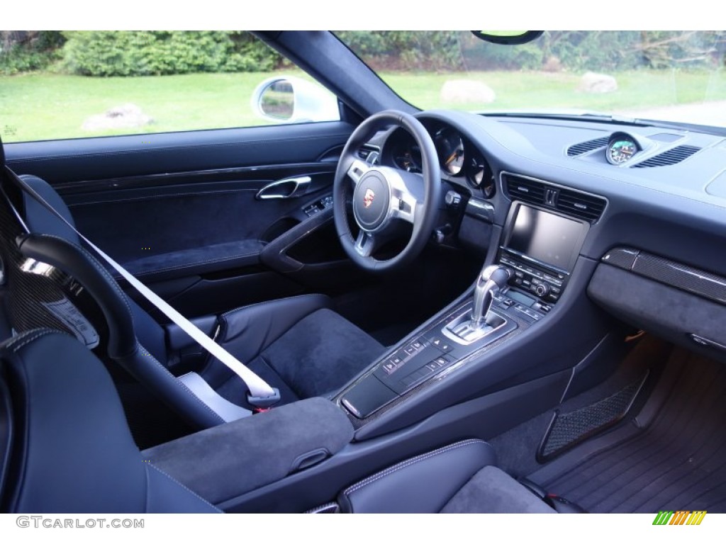 2015 Porsche 911 GT3 Black w/Alcantara Dashboard Photo #104611141