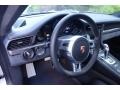 2015 Porsche 911 Black w/Alcantara Interior Steering Wheel Photo