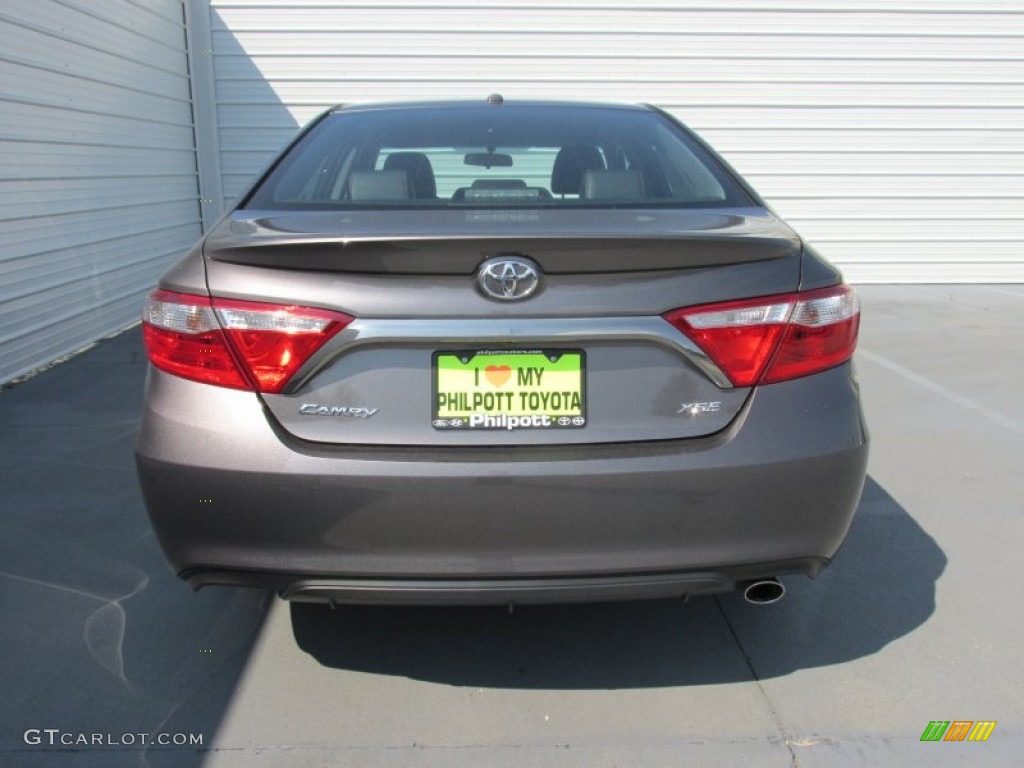 2015 Camry XSE - Predawn Gray Mica / Black photo #5