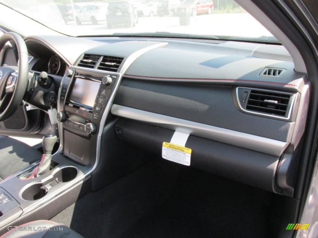 2015 Camry XSE - Predawn Gray Mica / Black photo #16