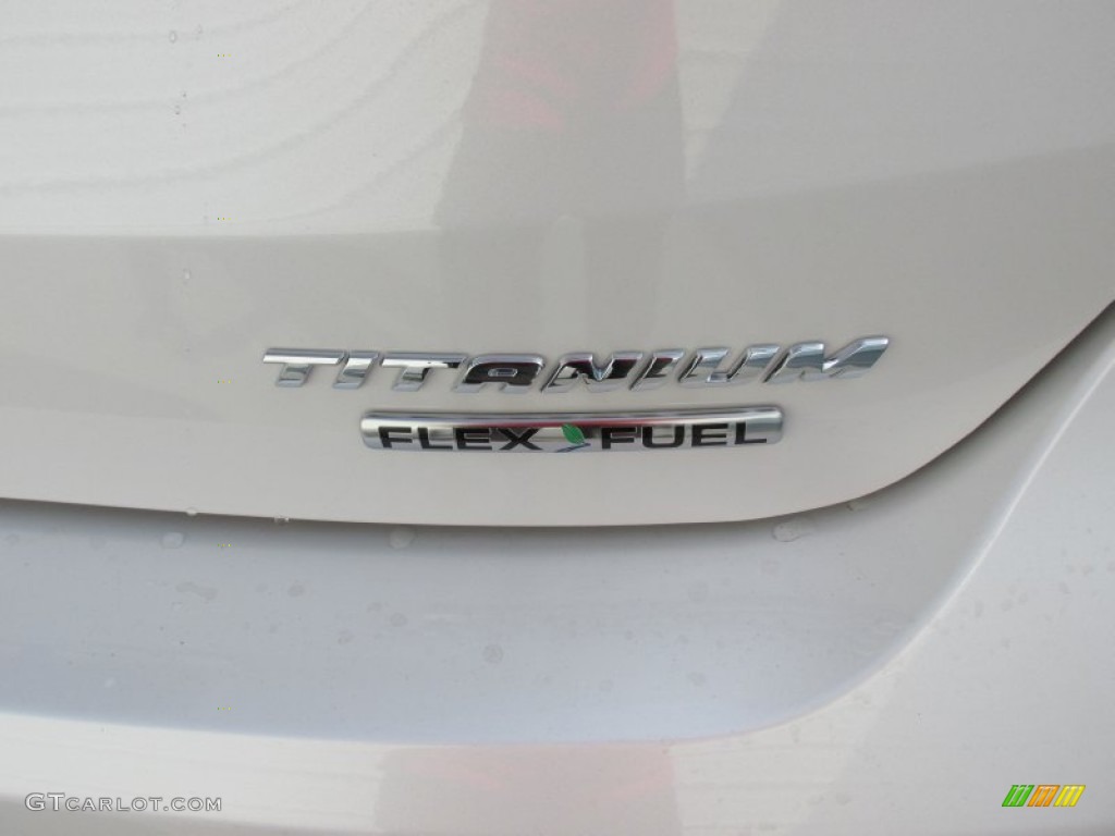 2015 Focus Titanium Hatchback - White Platinum / Charcoal Black photo #14