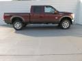 2015 Bronze Fire Ford F350 Super Duty Lariat Crew Cab 4x4  photo #3