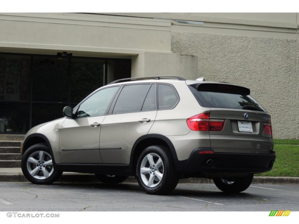2008 X5 3.0si - Platinum Bronze Metallic / Sand Beige photo #7