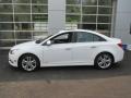 2013 Summit White Chevrolet Cruze LTZ  photo #2