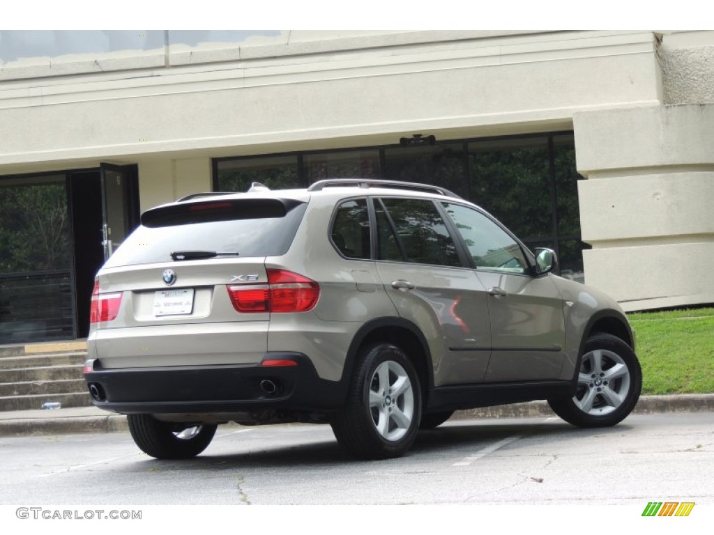 2008 X5 3.0si - Platinum Bronze Metallic / Sand Beige photo #8