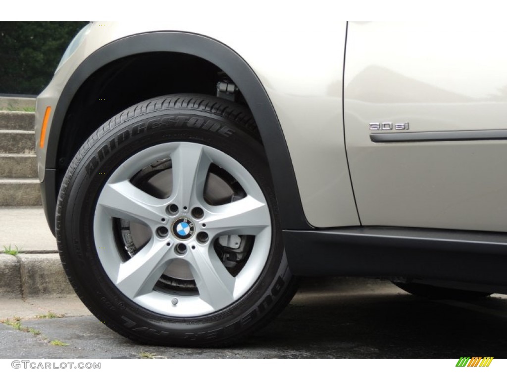 2008 X5 3.0si - Platinum Bronze Metallic / Sand Beige photo #9