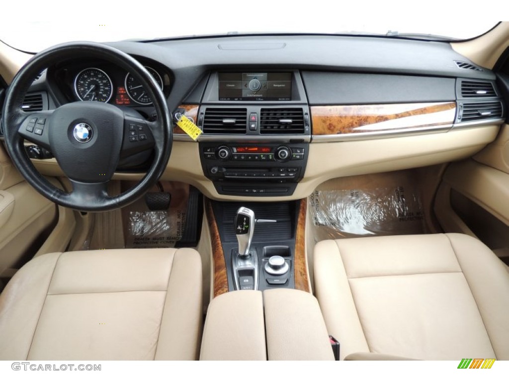 2008 X5 3.0si - Platinum Bronze Metallic / Sand Beige photo #13