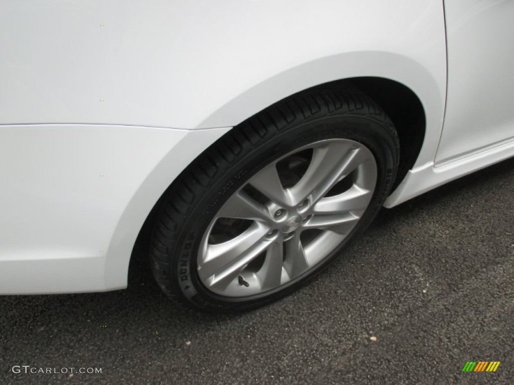 2013 Cruze LTZ - Summit White / Cocoa/Light Neutral photo #8