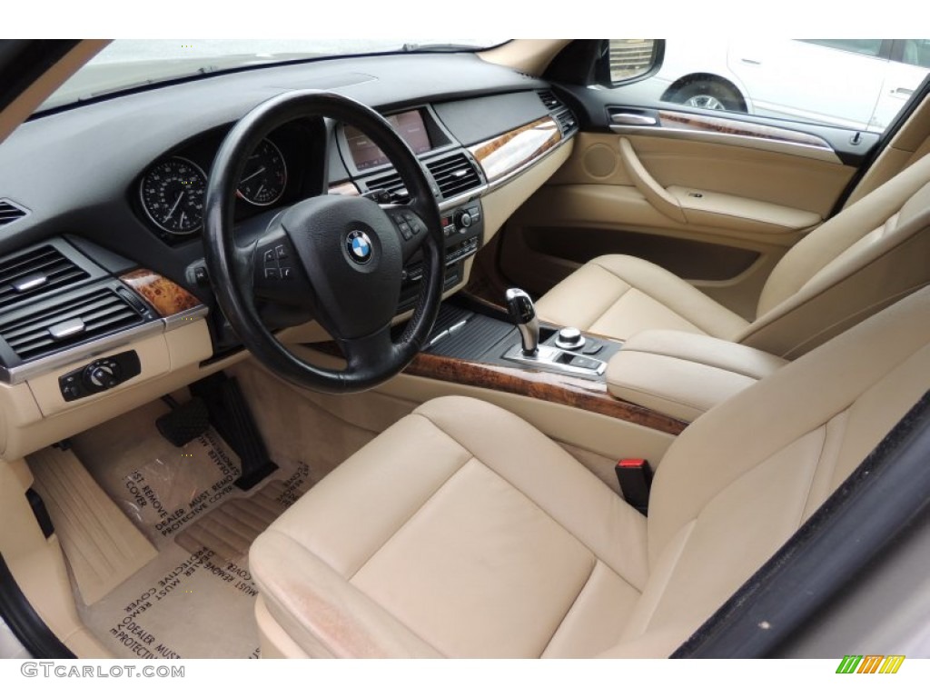 2008 X5 3.0si - Platinum Bronze Metallic / Sand Beige photo #18