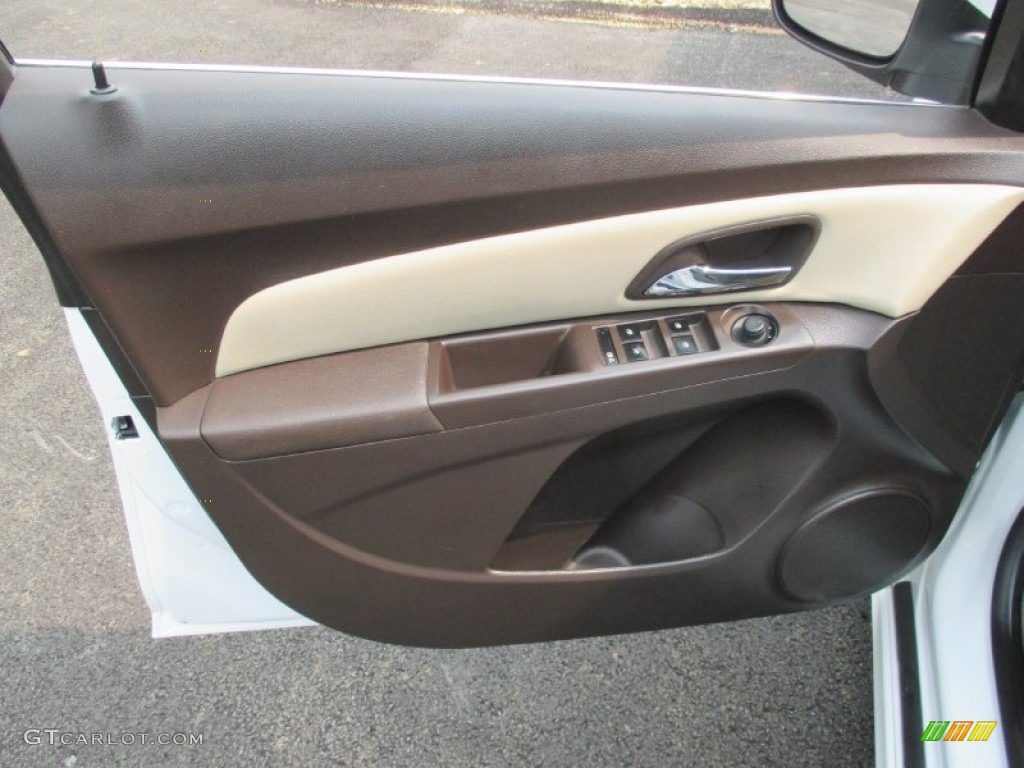 2013 Cruze LTZ - Summit White / Cocoa/Light Neutral photo #18