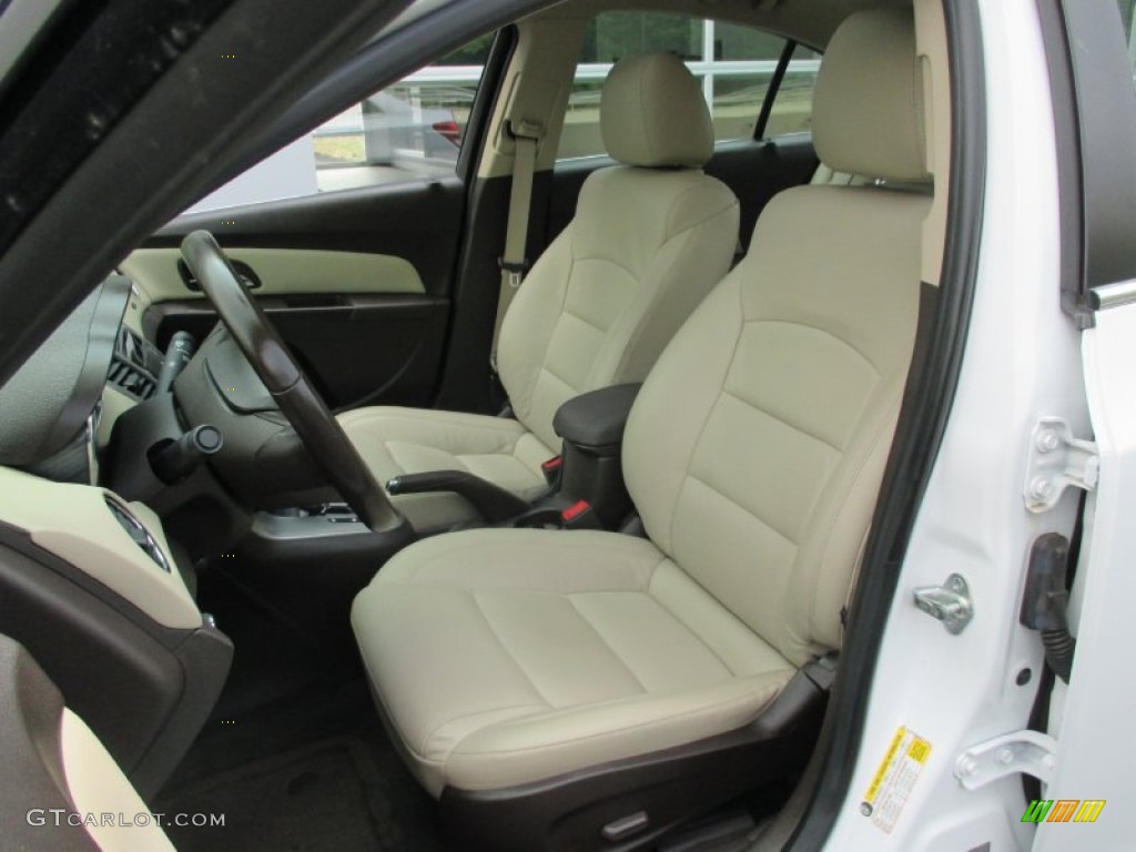2013 Cruze LTZ - Summit White / Cocoa/Light Neutral photo #20