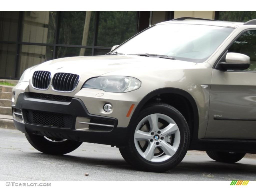 2008 X5 3.0si - Platinum Bronze Metallic / Sand Beige photo #38