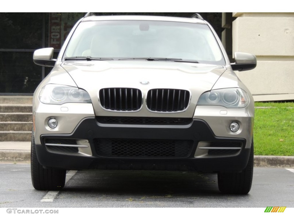 2008 X5 3.0si - Platinum Bronze Metallic / Sand Beige photo #39