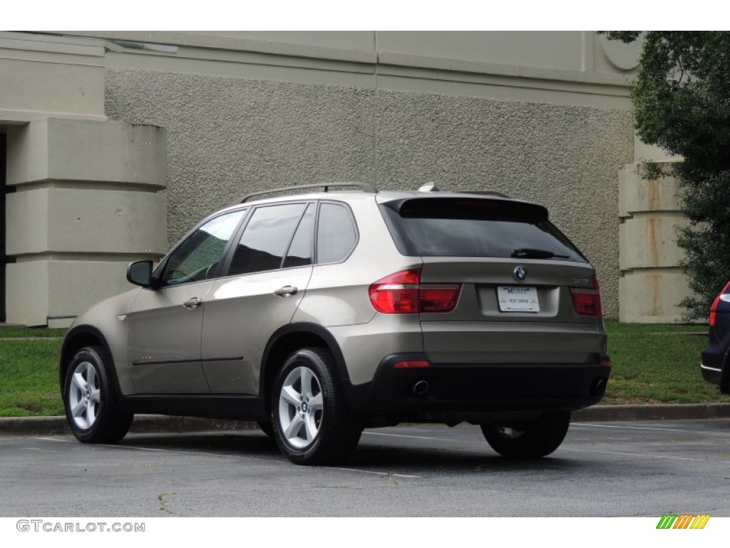 2008 X5 3.0si - Platinum Bronze Metallic / Sand Beige photo #44