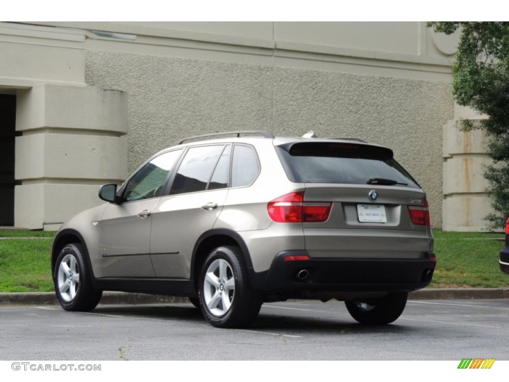 2008 X5 3.0si - Platinum Bronze Metallic / Sand Beige photo #45