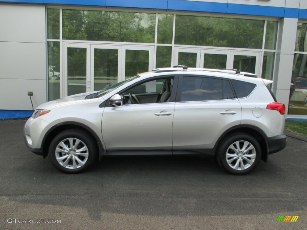 2015 RAV4 Limited AWD - Classic Silver Metallic / Ash photo #2