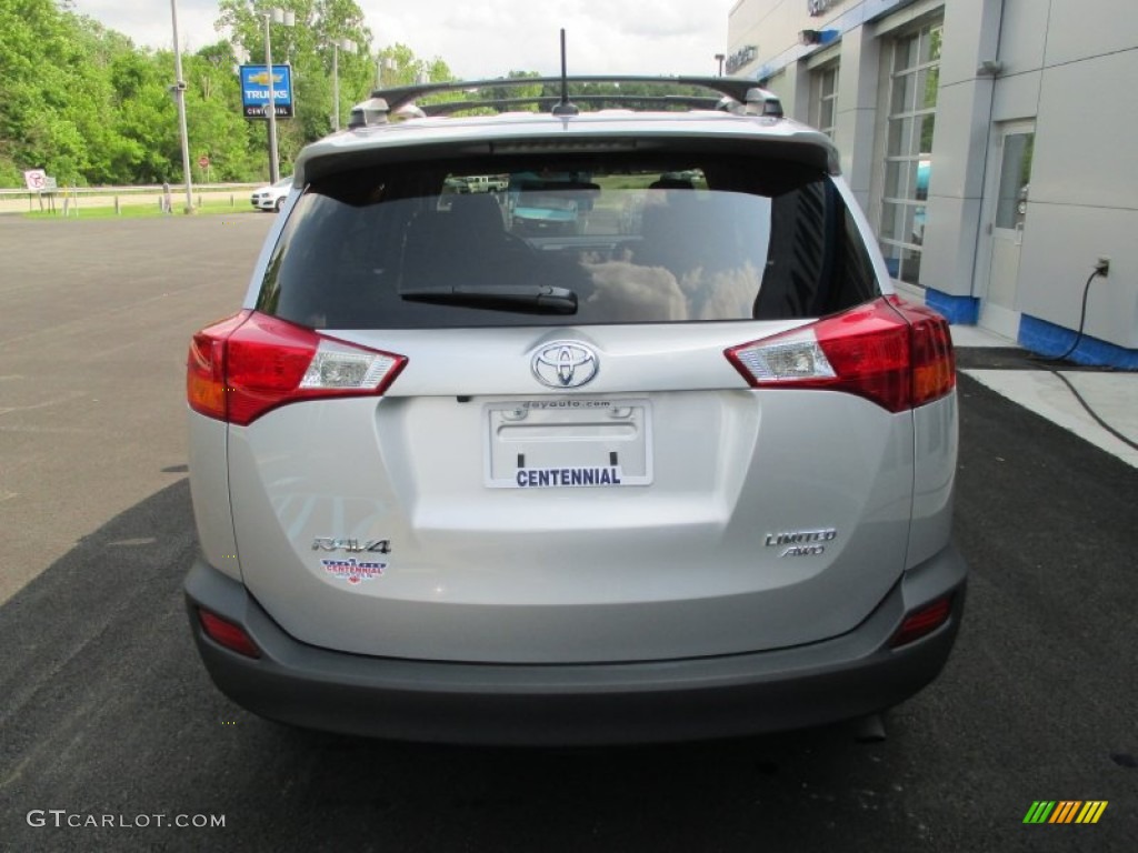2015 RAV4 Limited AWD - Classic Silver Metallic / Ash photo #5
