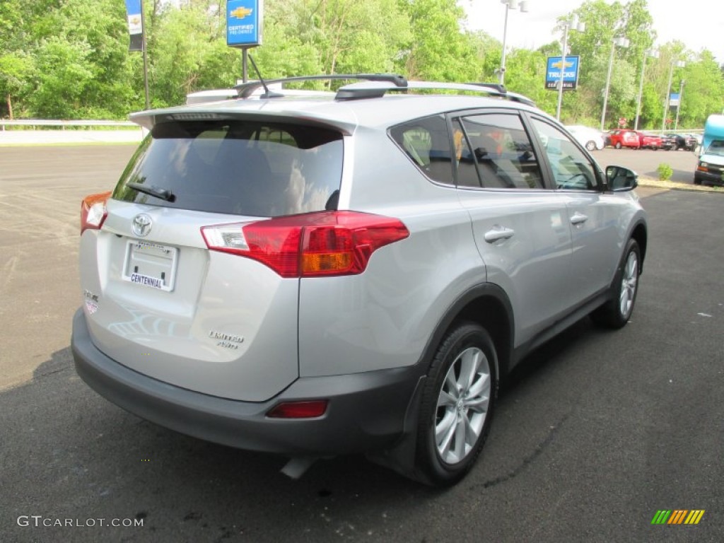 2015 RAV4 Limited AWD - Classic Silver Metallic / Ash photo #7