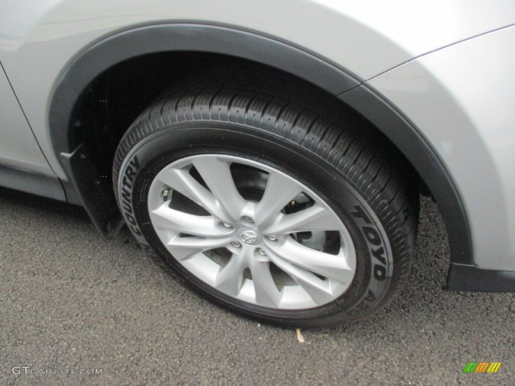 2015 RAV4 Limited AWD - Classic Silver Metallic / Ash photo #10