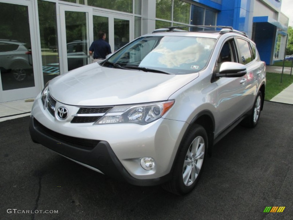 2015 RAV4 Limited AWD - Classic Silver Metallic / Ash photo #12