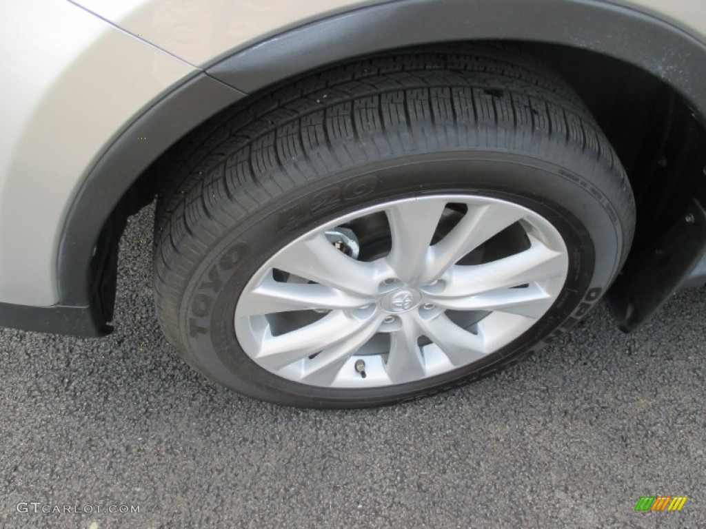 2015 RAV4 Limited AWD - Classic Silver Metallic / Ash photo #13