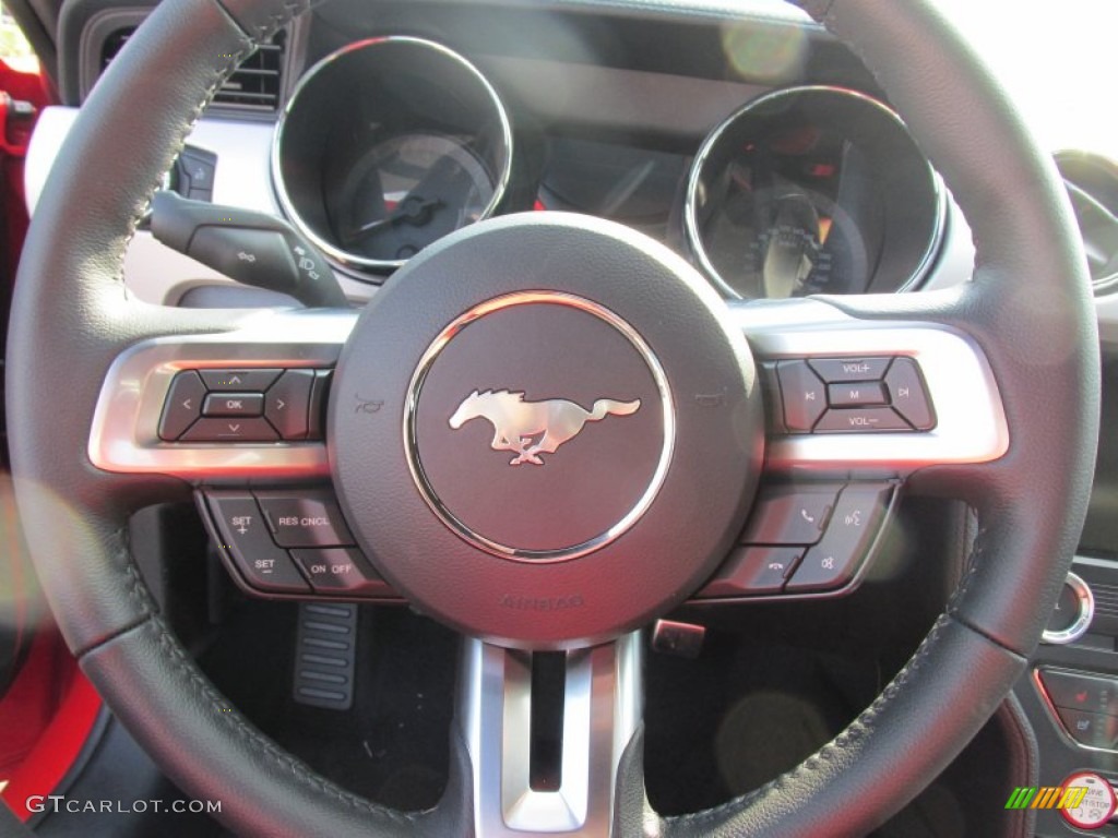 2015 Mustang GT Premium Coupe - Race Red / Ebony photo #28