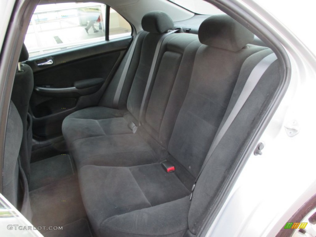 Black Interior 2006 Honda Accord SE Sedan Photo #104625702