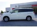 2015 Pearl White Nissan Quest SV  photo #2