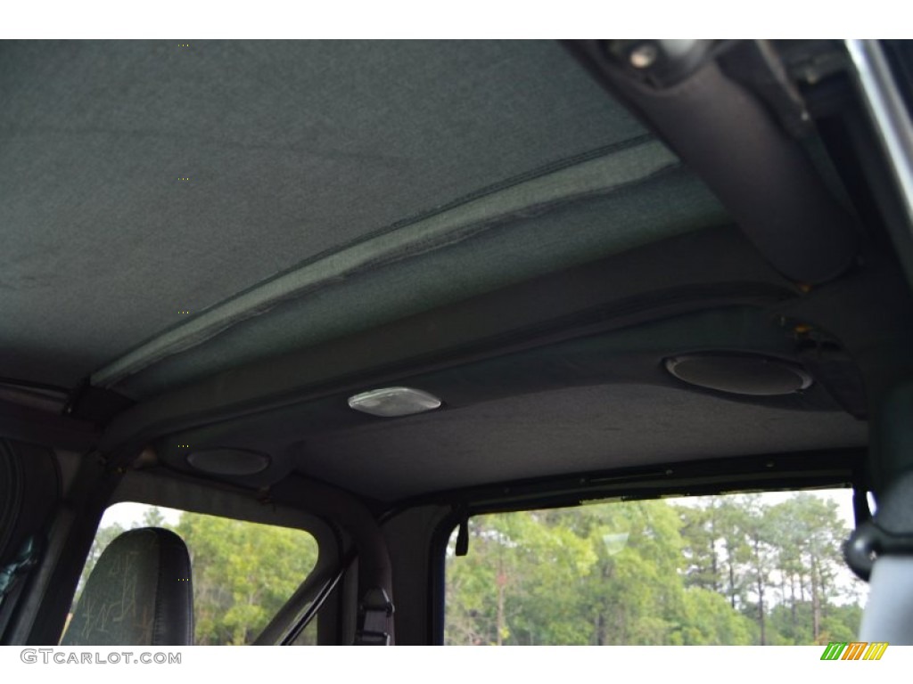 2002 Wrangler X 4x4 - Black / Camel Beige photo #14
