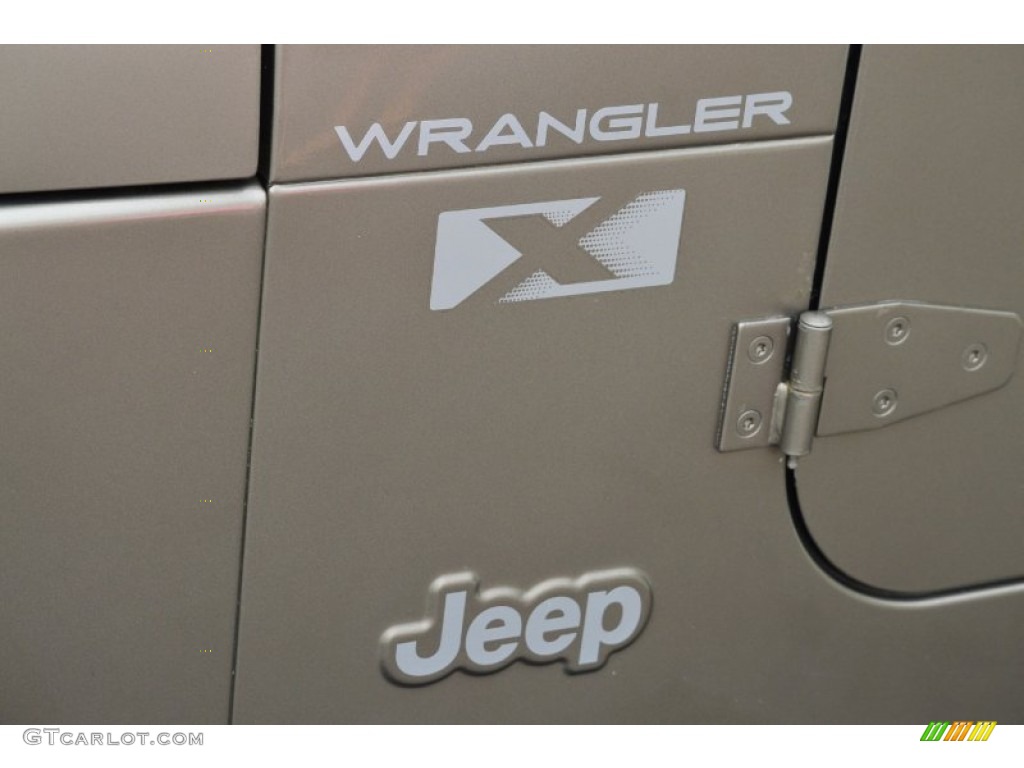 2002 Wrangler X 4x4 - Black / Camel Beige photo #35