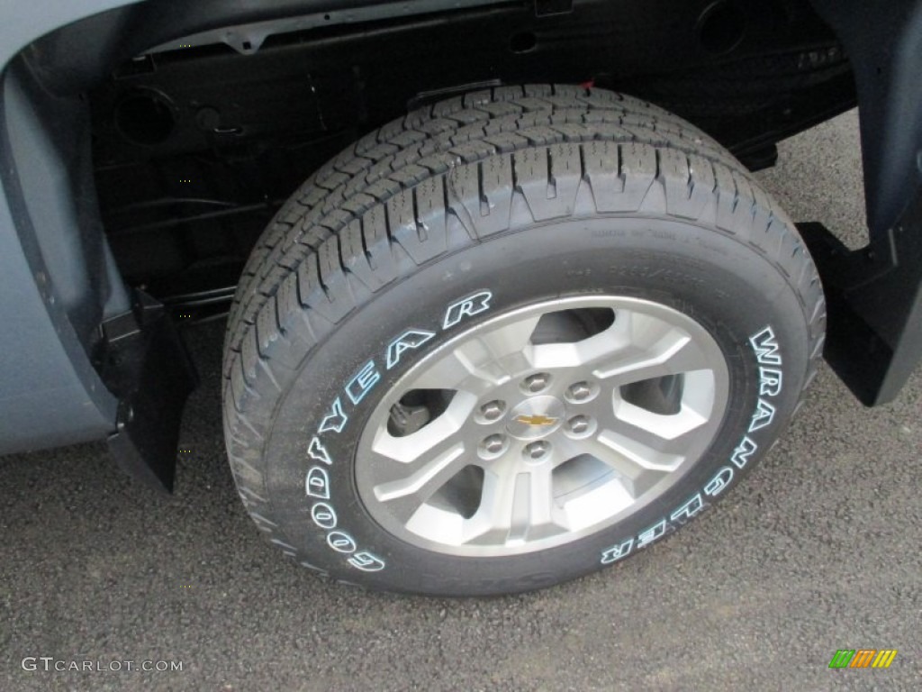 2015 Silverado 1500 LT Regular Cab 4x4 - Slate Gray Metallic / Jet Black photo #3