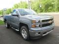 2015 Slate Gray Metallic Chevrolet Silverado 1500 LT Regular Cab 4x4  photo #11