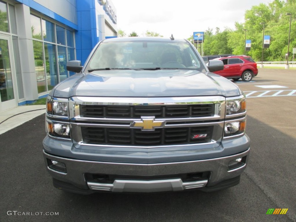 2015 Silverado 1500 LT Regular Cab 4x4 - Slate Gray Metallic / Jet Black photo #12