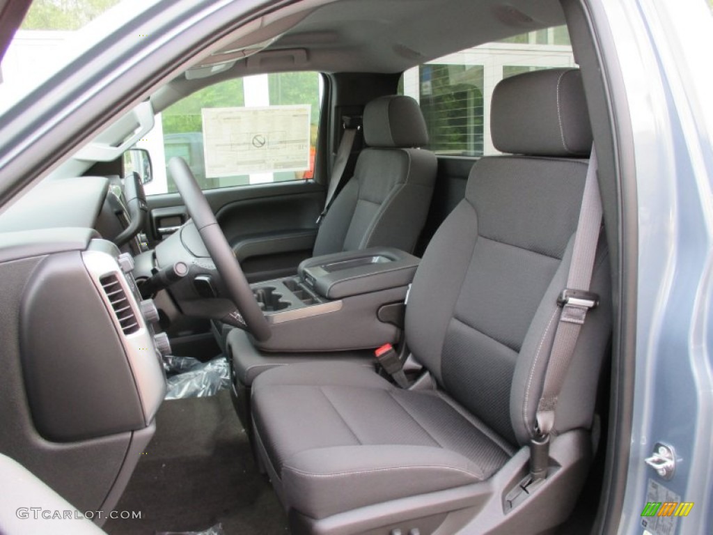 2015 Silverado 1500 LT Regular Cab 4x4 - Slate Gray Metallic / Jet Black photo #14