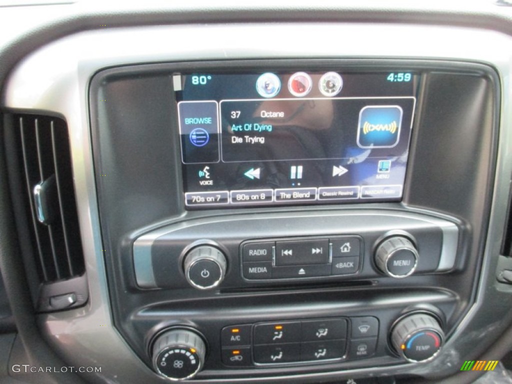 2015 Silverado 1500 LT Regular Cab 4x4 - Slate Gray Metallic / Jet Black photo #17