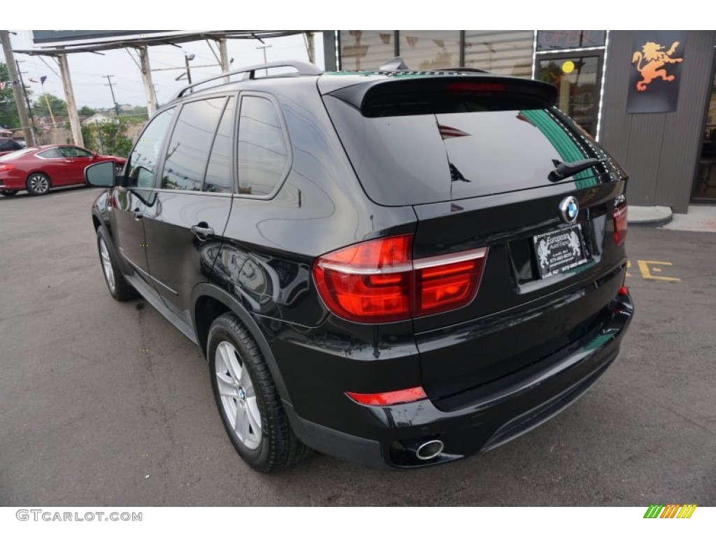 2012 X5 xDrive35d - Carbon Black Metallic / Black photo #3