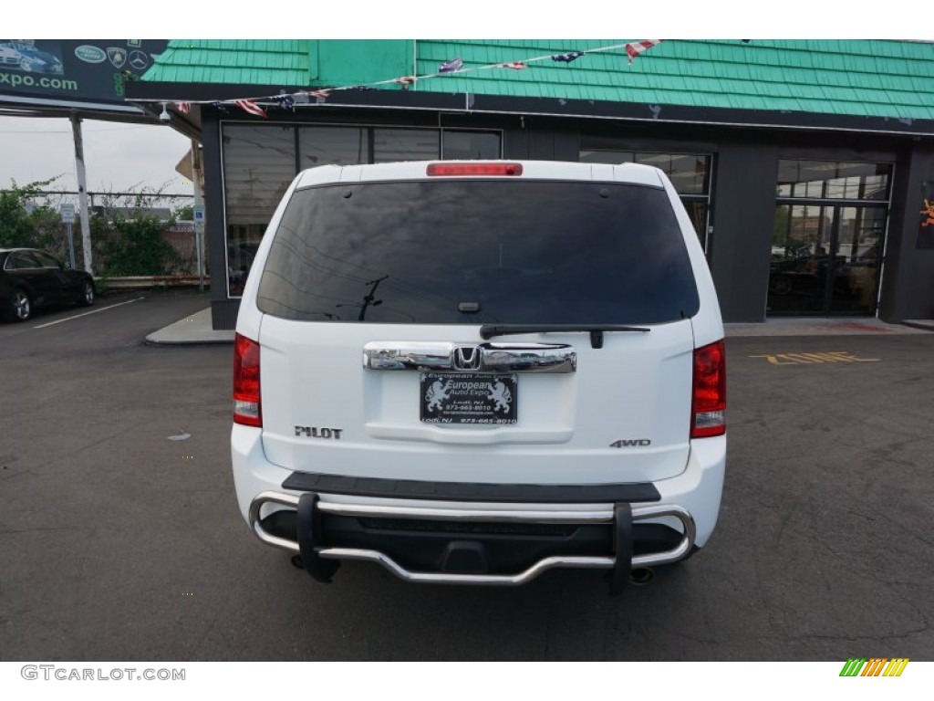 2012 Pilot EX 4WD - Taffeta White / Gray photo #16