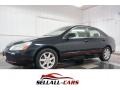 2003 Nighthawk Black Pearl Honda Accord EX V6 Sedan  photo #1