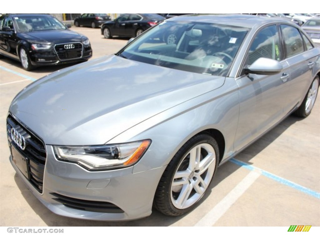 2015 A6 2.0T Premium Plus quattro Sedan - Quartz Gray Metallic / Titanium Gray photo #3