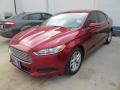 2016 Ruby Red Metallic Ford Fusion SE  photo #12