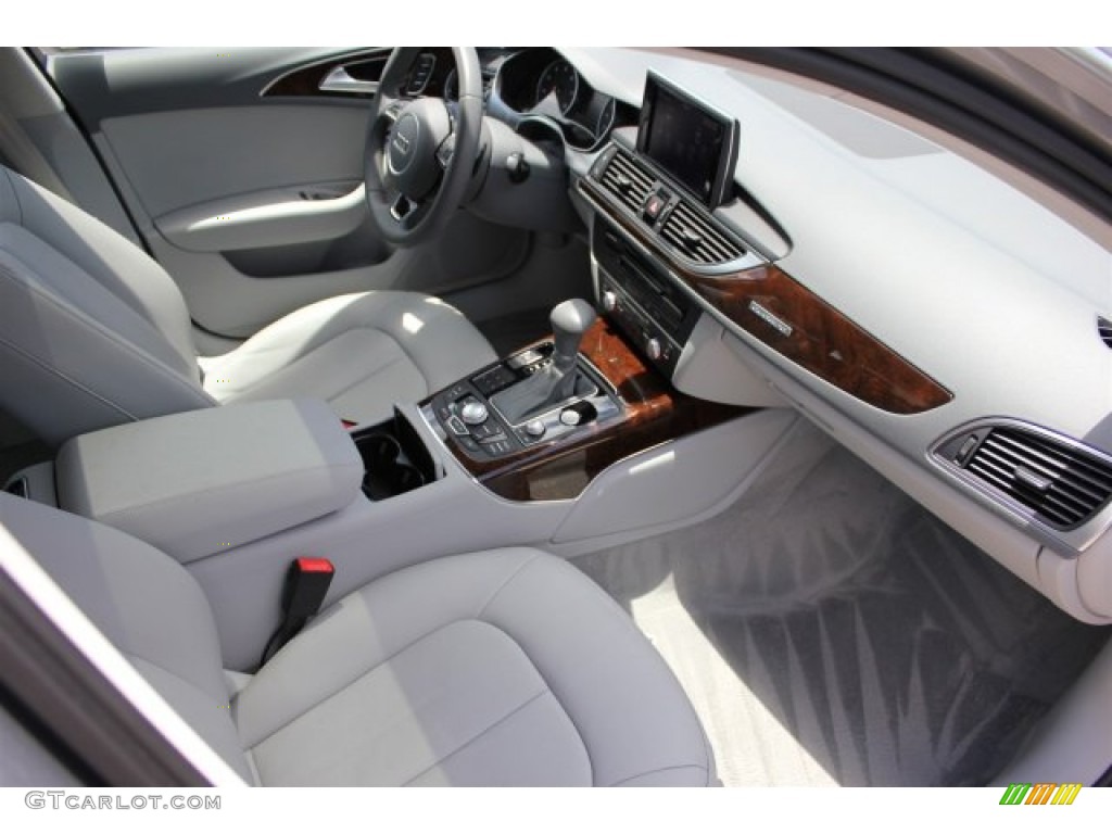 2015 A6 2.0T Premium Plus quattro Sedan - Quartz Gray Metallic / Titanium Gray photo #48