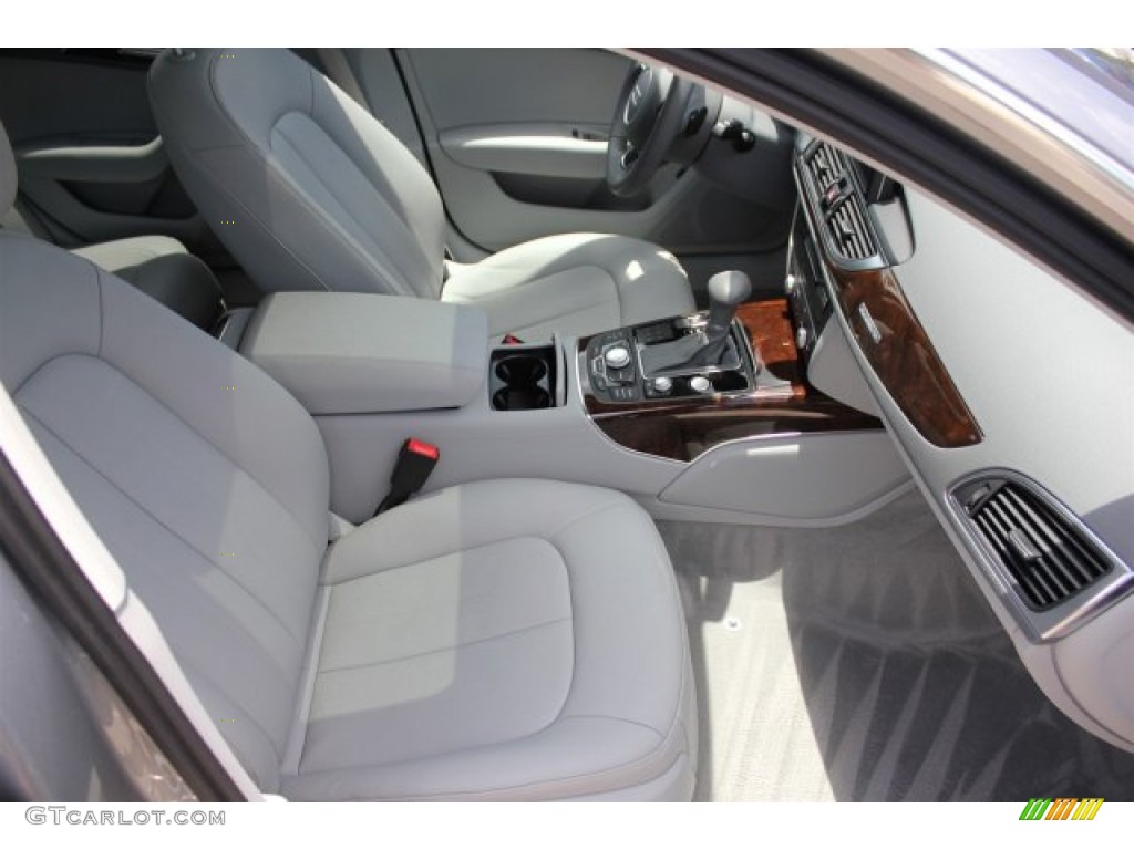 2015 A6 2.0T Premium Plus quattro Sedan - Quartz Gray Metallic / Titanium Gray photo #49